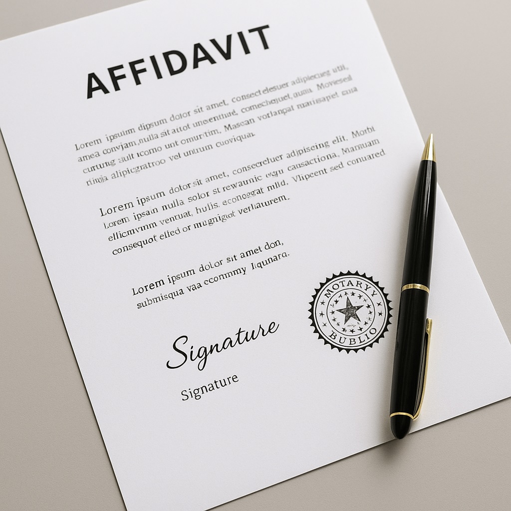 Affidavit