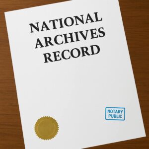 National Archives Record